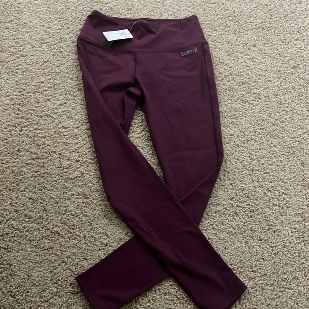 Baleaf Purple Leggings New Size L